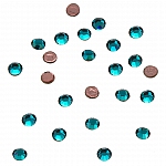 Swarovski Hotfix Flat Backs (2038) Blue Zircon SS6 PK24