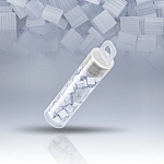 Miyuki Tila Beads Silk Pale Light Grey (5mm) 7.2g Tube