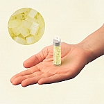 Miyuki Half Tila Beads Silk Pale Yellow (5mm) 7.8g Tube