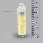 Miyuki Half Tila Beads Silk Pale Yellow (5mm) 7.8g Tube