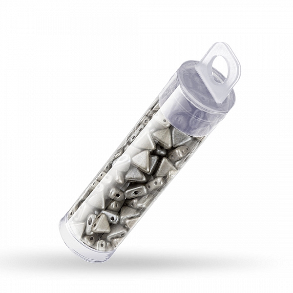 Kheops® Par Puca® 6mm Czech Bead Metallic Matt Beige 9g