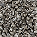 Kheops® Par Puca® 6mm Czech Bead Metallic Matt Beige 9g