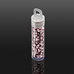 Kheops® Par Puca® Glass Beads Metallic Matt Pink 6mm 9g