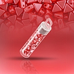 Kheops® Par Puca® Czech Glass Beads Pastel Coral 6mm 9g