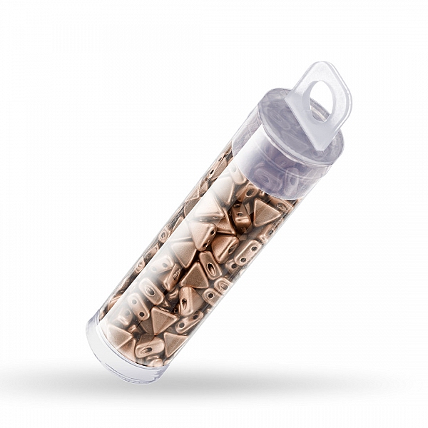 Kheops® Par Puca® Czech Beads Copper Gold Matte 6mm 9g