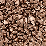 Kheops® Par Puca® Czech Beads Copper Gold Matte 6mm 9g
