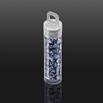Kheops® Par Puca® Tweedy Blue 6mm 2 Hole Glass Beads 9g