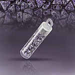 Kheops® Par Puca® Czech 2 Hole Beads Tweedy Violet 6mm