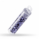 Kheops® Par Puca® 6mm Metallic Matte Dark Purple Beads
