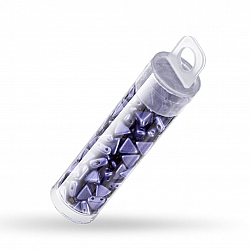 Kheops® Par Puca® 6mm Metallic Matte Dark Purple Beads