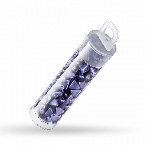 Kheops® Par Puca® 6mm Metallic Matte Dark Purple Beads