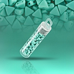 Kheops® Par Puca® Beads Opaque Green Turquoise (6mm) 9g