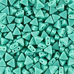 Kheops® Par Puca® Beads Opaque Green Turquoise (6mm) 9g