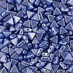 Czech Kheops® Par Puca® Beads Pastel Sapphire (6mm) 9g