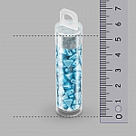Czech Kheops® Par Puca® 2 Hole Beads Pastel Aqua 6mm 9g