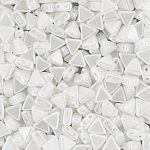 Kheops® Par Puca® Czech Glass Beads Pastel White 6mm 9g