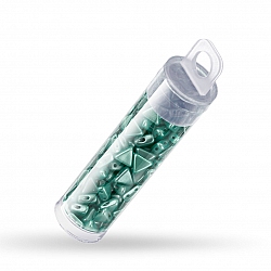 Czech Kheops® Par Puca® Beads Pastel Dark Green 6mm 9g
