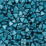 Kheops® Par Puca® Triangle Beads Pastel Emerald 6mm 9g