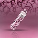 Kheops® Par Puca® Opaque Amethyst Silk Matte 6mm Beads