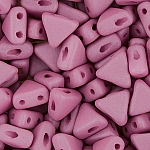 Kheops® Par Puca® Opaque Amethyst Silk Matte 6mm Beads
