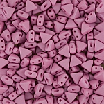 Kheops® Par Puca® Opaque Amethyst Silk Matte 6mm Beads