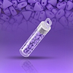 Kheops® Par Puca® Czech Beads Violet Silk Matte 6mm 9g