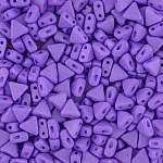 Kheops® Par Puca® Czech Beads Violet Silk Matte 6mm 9g