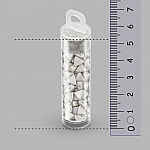 Kheops® Par Puca® 6mm Triangle Czech Bead Grey Pearl 9g