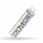 Kheops® Par Puca® 6mm Triangle Czech Bead Grey Pearl 9g