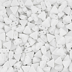 Kheops® Par Puca® Czech Glass Beads 6mm Opaque White 9g