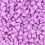 Kheops® Par Puca® Opaque Light Rose Silk Matt Beads 6mm