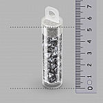 Kheops® Par Puca® Czech Triangles Tweedy Silver 6mm 9g