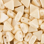 Czech Kheops® Par Puca® 6mm Bead Opaque Beige Luster 9g