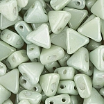 Czech Kheops® Par Puca® Opaque Lt Green Luster 6mm - 9g