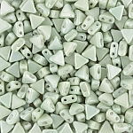 Czech Kheops® Par Puca® Opaque Lt Green Luster 6mm - 9g