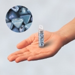 Czech Kheops® Par Puca® Beads Opaque Blue Luster 6mm 9g