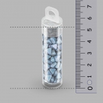 Czech Kheops® Par Puca® Beads Opaque Blue Luster 6mm 9g