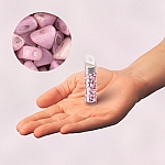 Kheops® Par Puca® Beads Opaque Light Rose Luster 6mm 9g