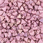 Kheops® Par Puca® Beads Opaque Light Rose Luster 6mm 9g