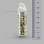 Czech Kheops® Par Puca® (6mm) Beads Metallic Green - 9g