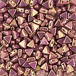 Kheops® Par Puca® Opaque Mix Violet/Gold Luster 6mm 9g