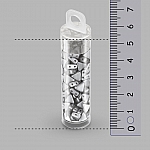 Kheops® Par Puca® 6mm Beads Pastel Light Grey/Silver 9g