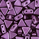 Kheops® Par Puca® Triangle Beads Pastel Bordeaux 6mm 9g