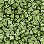 Kheops® Par Puca® Pastel Olivine 6mm Czech Glass Beads