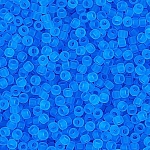 Toho 15/0 Seed Beads Trans Frosted Med Aquamarine 8.2g