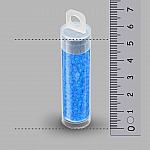 Toho 15/0 Seed Beads Trans Frosted Med Aquamarine 8.2g