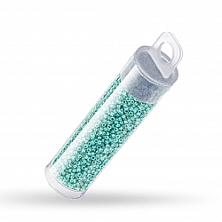 Toho Size 11/0 Seed Beads Opaque Rainbow Turquoise 8.2g