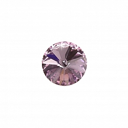 Swarovski 1122 Rivoli Crystal Light Amethyst F 12mm PK1