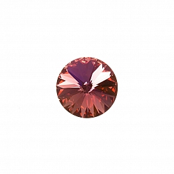 Swarovski 1122 Rivoli Crystal Rose Champagne F 12mm PK1