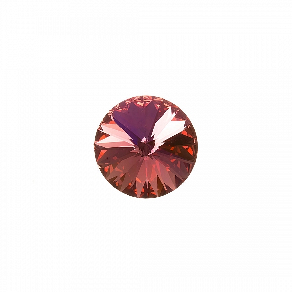 Swarovski 1122 Rivoli Crystal Rose Champagne F 12mm PK1
